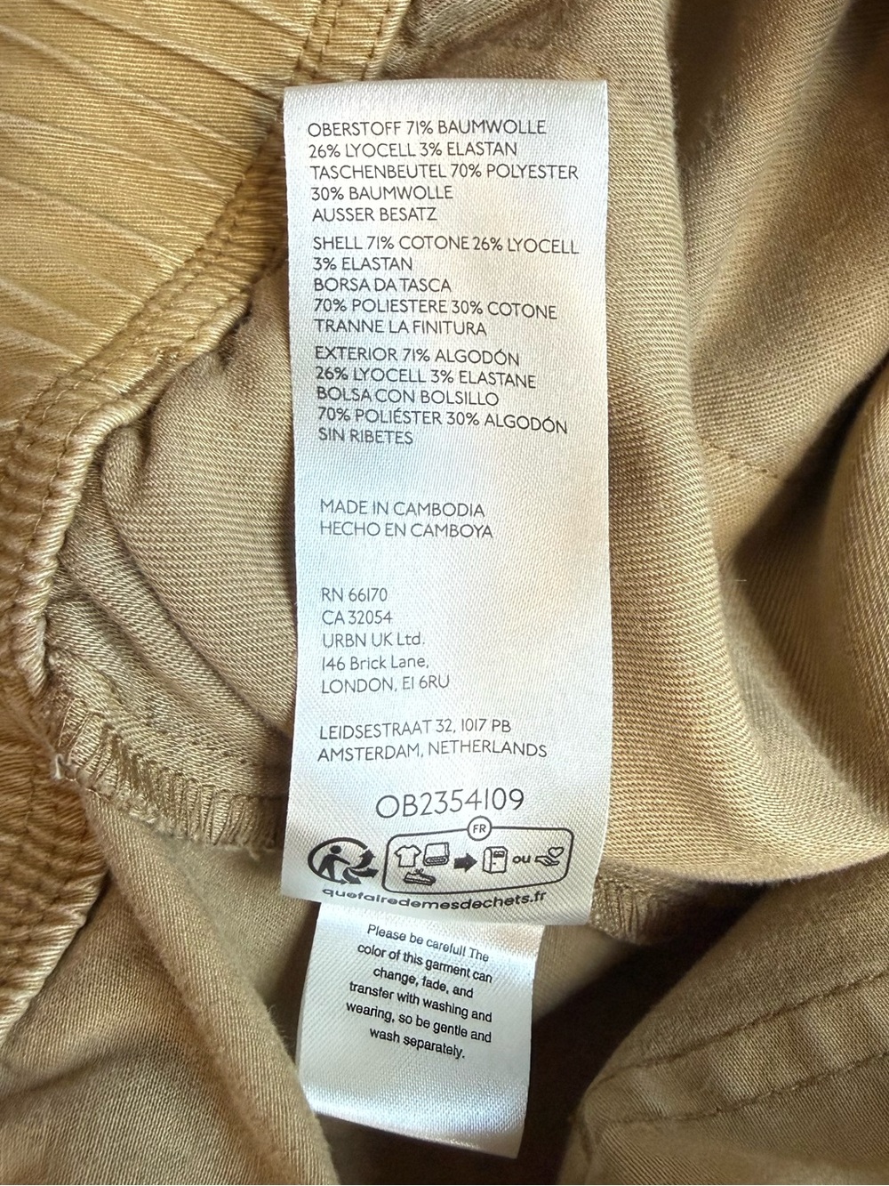 PILCRO Tie-Waist Pull-On Pants in Lark Size S - Picture 13 of 14
